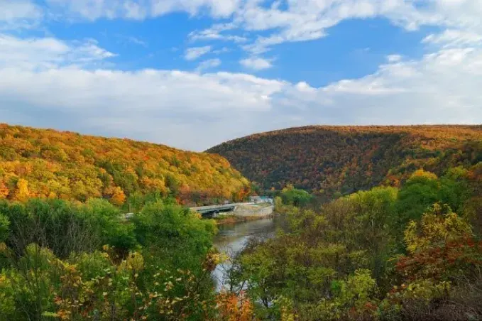 poconos fall foliage